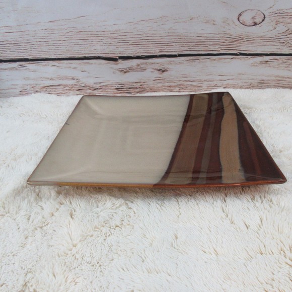 Sango Avanti Brown 11-1/8 dinner plate - Picture 3 of 4